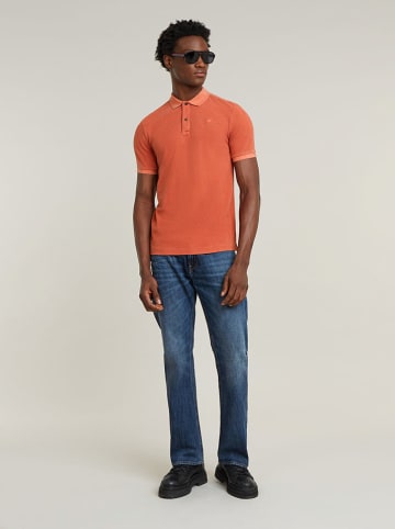 G-Star Koszulka polo w kolorze pomarańczowym