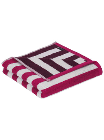 Vossen Handdoek "Calango" roze/paars