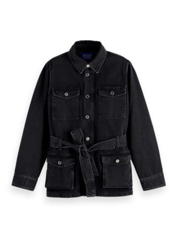 Scotch & Soda Jeansjacke in Schwarz