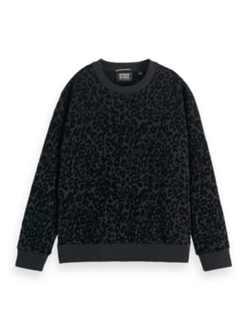 Scotch & Soda Sweatshirt in Schwarz