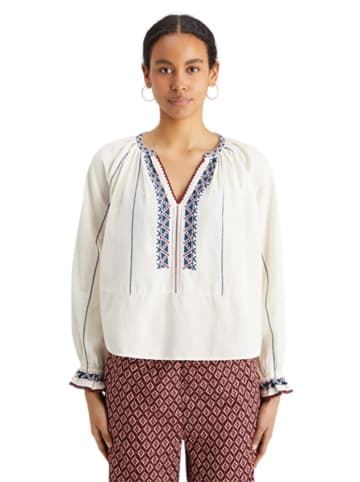 Scotch & Soda Bluse in Creme