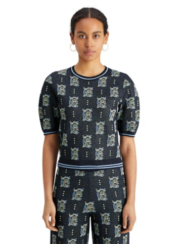 Scotch & Soda Koszulka w kolorze granatowym