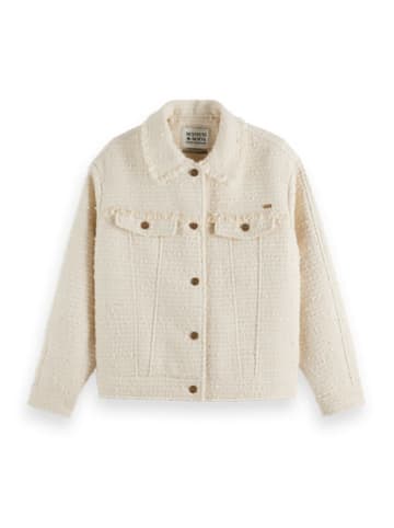Scotch & Soda Kurtka koszulowa w kolorze kremowym