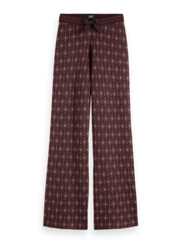 Scotch & Soda Marlenehose in Bordeaux
