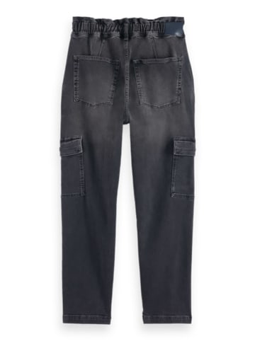 Scotch & Soda Bojówki dżinsowe w kolorze antracytowym