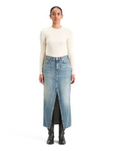 Scotch & Soda Jeansrock in Hellblau
