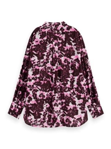 Scotch & Soda Koszula w kolorze bordowo-jasnoróżowym