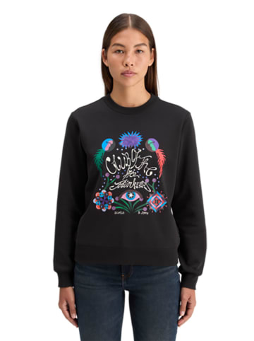 Scotch & Soda Sweatshirt in Schwarz