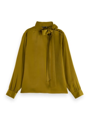 Scotch & Soda Bluse in Oliv