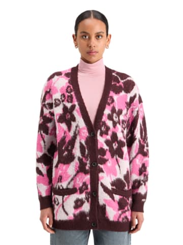 Scotch & Soda Cardigan in Bordeaux/ Rosa