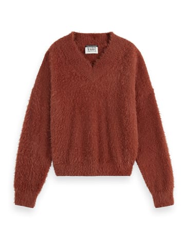 Scotch & Soda Sweter w kolorze czerwonym