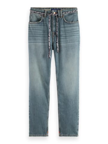 Scotch & Soda Dżinsy - Boyfriend fit - w kolorze błękitnym