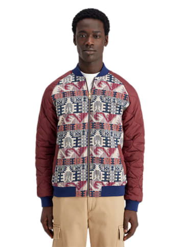 Scotch & Soda Blouson in Beere/ Blau