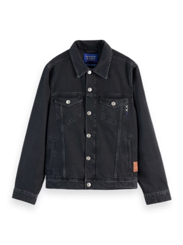 Scotch & Soda Jeansjacke in Schwarz
