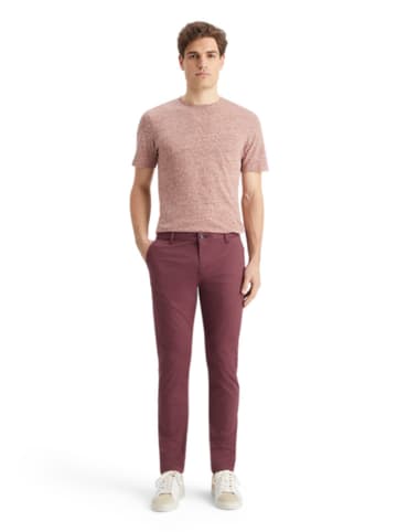 Scotch & Soda Spodnie chino w kolorze jagodowym