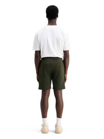 Scotch & Soda Szorty dresowe w kolorze ciemnozielonym
