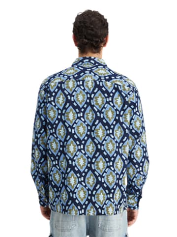 Scotch & Soda Koszula w kolorze granatowo-niebieskim