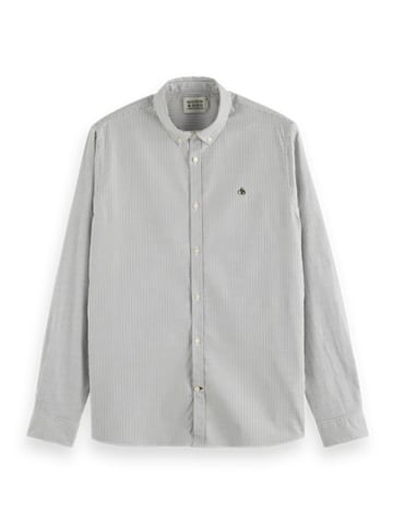 Scotch & Soda Koszula w kolorze jasnoszarym