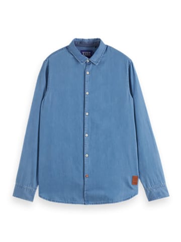 Scotch & Soda Koszula w kolorze niebieskim