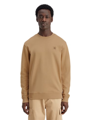 Scotch & Soda Sweatshirt in Hellbraun
