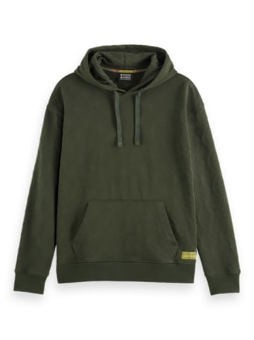 Scotch & Soda Hoodie donkergroen