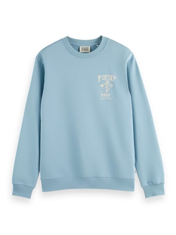 Scotch & Soda Sweatshirt in Hellblau