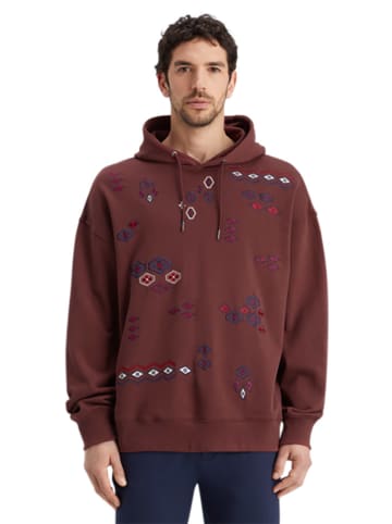Scotch & Soda Hoodie in Bordeaux
