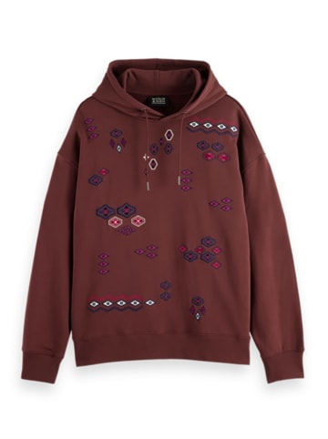 Scotch & Soda Hoodie bordeaux