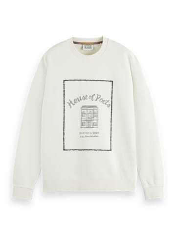 Scotch & Soda Sweatshirt in Weiß