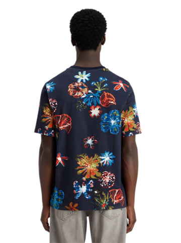 Scotch & Soda Shirt in Dunkelblau/ Bunt