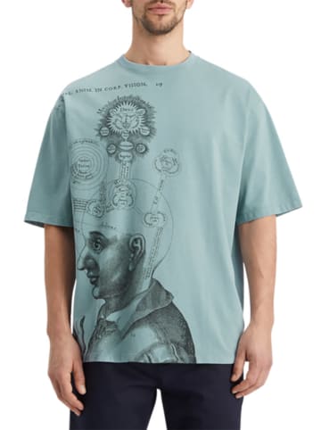 Scotch & Soda Koszulka w kolorze błękitnym