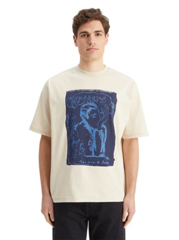 Scotch & Soda Koszulka w kolorze kremowym