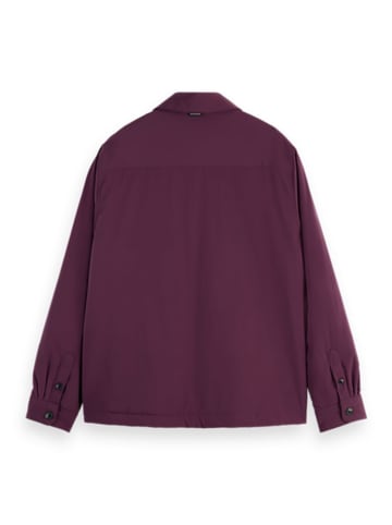 Scotch & Soda Blousejas pruimkleurig