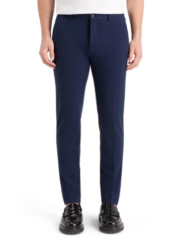 Scotch & Soda Spodnie chino w kolorze granatowym
