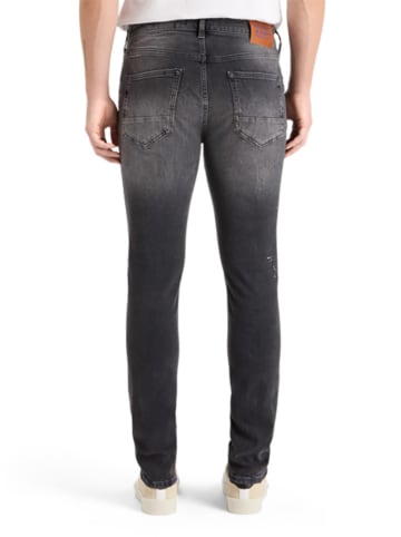 Scotch & Soda Dżinsy - Skinny fit - w kolorze antracytowym