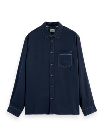 Scotch & Soda Koszula w kolorze granatowym