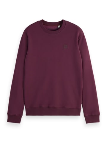 Scotch & Soda Sweatshirt in Pflaume