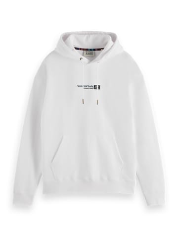 Scotch & Soda Hoodie wit