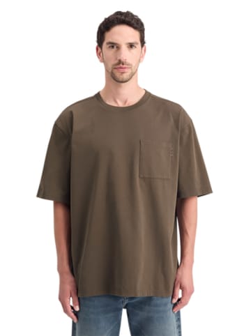 Scotch & Soda Koszulka w kolorze brązowym