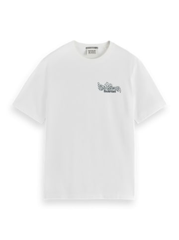 Scotch & Soda Koszulka w kolorze białym