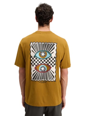 Scotch & Soda Koszulka w kolorze musztardowym