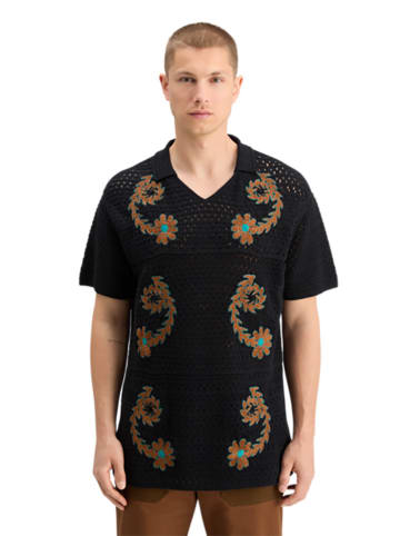 Scotch & Soda Poloshirt "JOE JONAS X SCOTCH SODA" in Schwarz