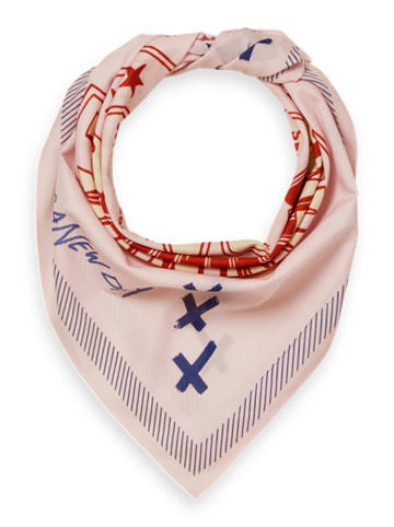 Scotch & Soda Chusta "JOE JONAS X SCOTCH SODA" w kolorze jasnoróżowym