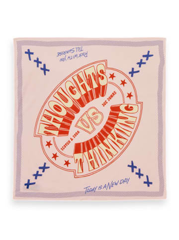 Scotch & Soda Doek "JOE JONAS X SCOTCH SODA" lichtroze