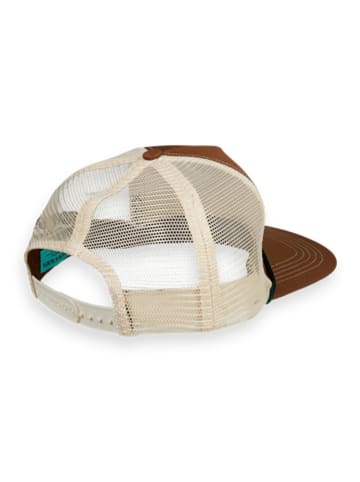 Scotch & Soda Cap "JOE JONAS X SCOTCH SODA" in Cognac/ Creme