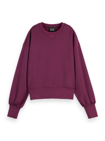 Scotch & Soda Sweatshirt in Pflaume