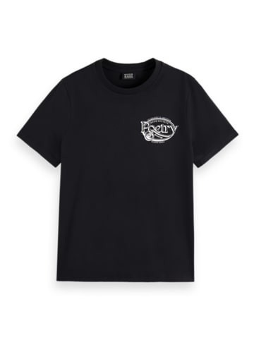 Scotch & Soda Koszulka w kolorze czarnym