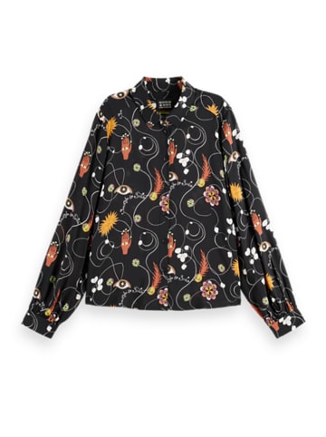 Scotch & Soda Bluse in Schwarz