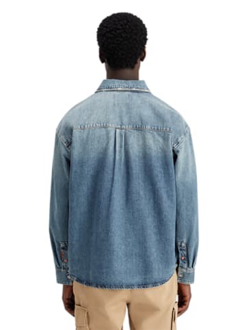 Scotch & Soda Spijkerblouse lichtblauw
