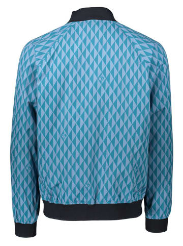 Scotch & Soda Wende-Blouson in Blau/ Grün